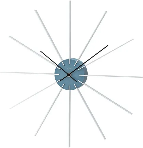 AMS Wanduhr W9596 (Quarzuhr,Wohnzimmer,Esszimmer,Küche,Arbeitszimmer,Büro,Flur)