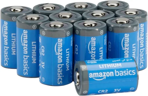 Amazon Basics CR2-Lithium-Batterien, 800 mAh, 3 Volt, langanhaltende Leistung