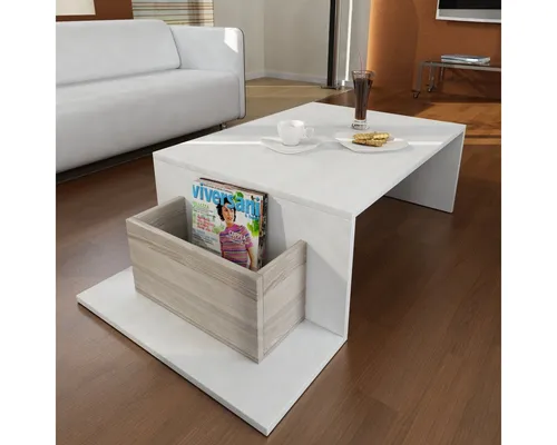 Couchtisch Weiß-Cordoba Pot von Moebel17