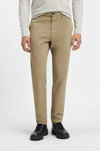 BOSS ORANGE Chinohose Chino_tapered mit BOSS Logo hinten