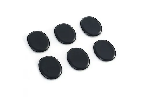 keepdrum Schlagzeug keepdrum Dämpfer Pads für Felle Schwarz 6 Stück, 6 Stück, wiederverwendbar