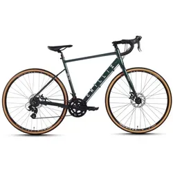 CHILLIZ Gravelbike GL.01 28 Zoll – Grün, 14 Gänge, mech. Scheibenbremse