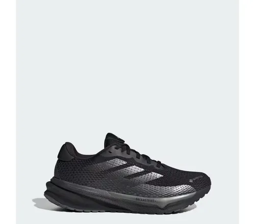 adidas SUPERNOVA GTX Herren-Laufschuhe - Schwarz - 9.5 - Wasserdichte Laufschuhe mit GORE-TEX Membran für trockene Füße bei Regen. Dreamstrike+ Dämpfung sorgt für ein angenehmes Laufgefühl, während die ContinentalTM Gummisohle Grip auf nassen und trockenen Oberflächen bietet.
