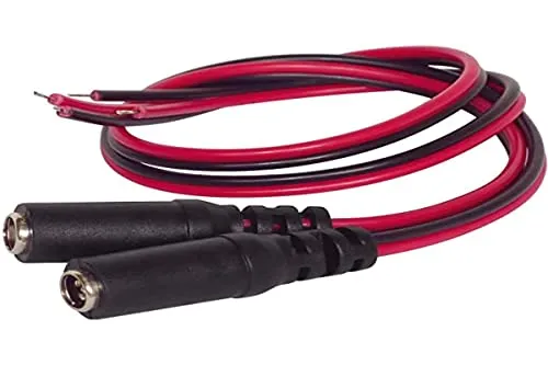 Kabel 30 cm mit DC-Hohlbuchse 5.5 x 2.1 2er-Set