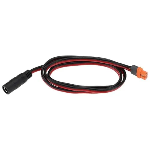 VGOL 1 Stück XT60I-Buchsenadapter auf DC 7909 (DC 8 Mm) Buchsenadapter-Stromkabel 14 AWG Kompatibel mit XT60-Steckereingang Tragbares Kraftwerk Tragbares Solarpanel (1 M)