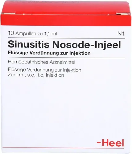 SINUSITIS Nosode Injeel Ampullen 1,1 ml