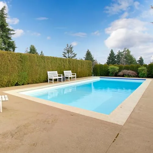 Paradies Pool® Styropor Pool rechteck 350 x 700 x 150 cm als Grundset inklusive Blaue Poolfolie und Vlies, Systemsteine mit Stecksystem