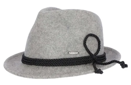 Steigenhöfer Original Herren Trachtenhut - Jakob, Größenverstellbar - Trachtenhüte für Herren aus 100% Schurwolle, ideal für Förster und Jäger. Der Hut bietet eine individuelle Passform und überzeugt durch hohe Formstabilität und Langlebigkeit.