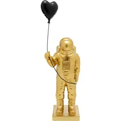 Kare Design Deko Figur Balloon Astronaut in gold von KARE