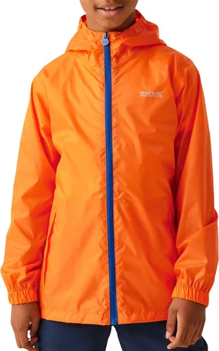 Regatta Unisex-Kinder Kids Pack It III Waterproof Shell Jacket - Funktionsjacke aus wasserdichtem Isolite 5000 Material, ideal für aktive Kinder, leicht verstaubar im Packsack für unterwegs.