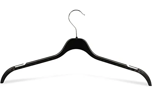 RSR Hangers Kleiderbügel 47 cm - 50er Set, Anti-Rutsch & 360° drehbar - Kleiderbügel für Hemden, Blusen und mehr, platzsparend und stabil mit 0,8 cm Auflagenbreite, ideal für effizientes Organisieren im Kleiderschrank.