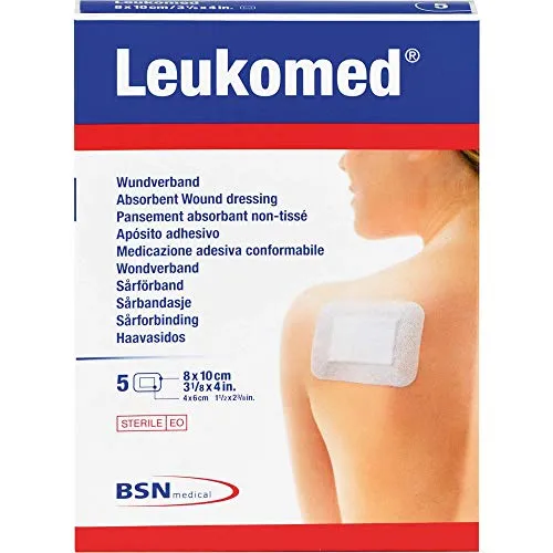LEUKOMED sterile Pflaster 8x10 cm 5 St
