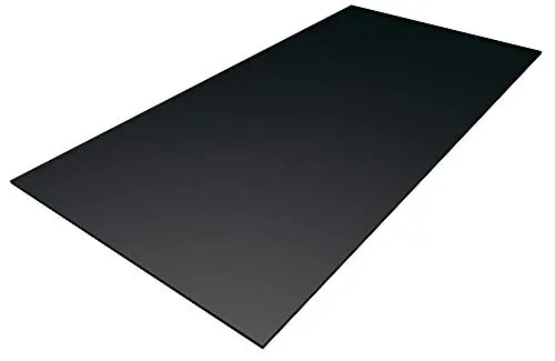 PVC Bastelplatten 1000 x 500 mm, schwarz