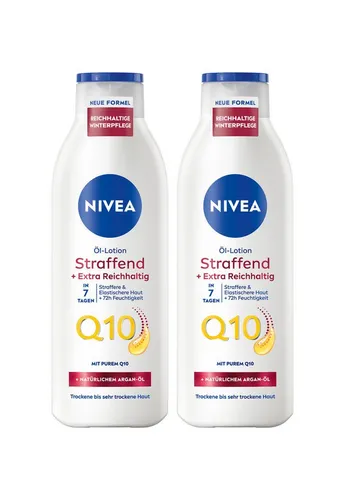 Nivea Bodylotion 2er Set Reichhaltige Pflege Q10 2 x 250 ml, 2-tlg.