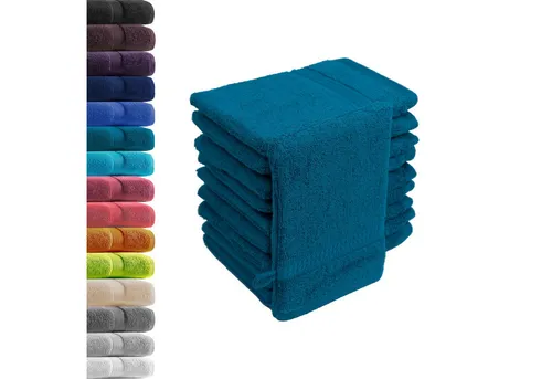 Bett- und Haushaltswäsche Petrol von Hometex Premium Textiles