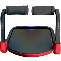 Bauchmuskelmaschine Sit-Up Bar Bauchtrainer, Ab Bauchmuskeltrainer Höhen Verstellbarer, Einstellbare Höhe - Schwarz