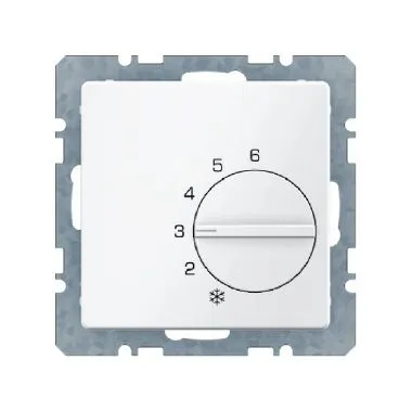 Berker 20266089 Raumtemperaturregler mit Wechsler von Berker