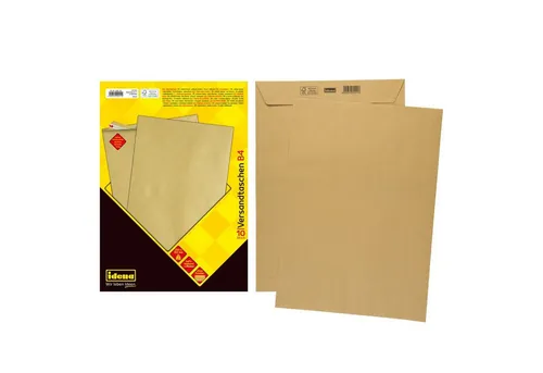 Idena Versandtasche Idena VT B4 braun 90g 10er hk o.F. FSC-Rec