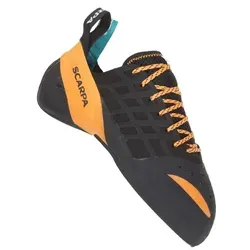 Scarpa Instinct Lace Black (45) - Kletterschuhe mit präzisem Schnürsystem für exzellente Hook Performance. Ideal für anspruchsvolle Kletterer, die auf unterschiedlichsten Tritten perfekte Kontrolle suchen.