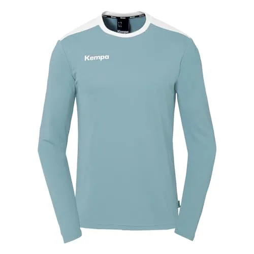 Kempa Langarmshirt Emotion 27 Unisex – aqua/weiß L von Kempa