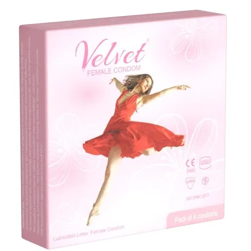 Velvet Condoms for Women, gefühlsechte Frauenkondome aus Latex