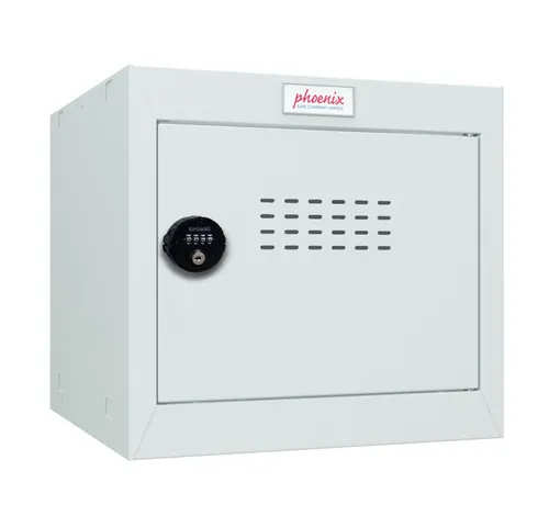 Phoenix CL0344GGC Cube Locker - 44L Grau - Sicheres 44L Schließfach für persönliche Gegenstände, ideal für Büro, Fitness und Schulen. Mit robustem Design und einfachem Aufbau in unter 5 Minuten.