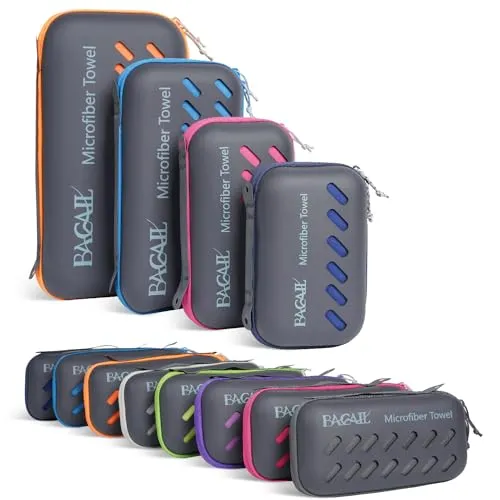 BAGAIL Mikrofaser Handtuch in pink von BAGAIL Basics