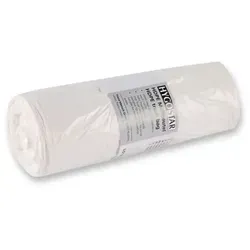 Rollen 40 Müllbeutel pro Rolle 65 Liter aus HDPE Weiss 63x85 cm Müllsäcke Müllsack Müll Beutel 9