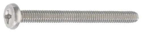 Connex Gewindeschrauben M6 x 30 mm PH 3 Linsenkopf - 6 Stück Edelstahl Schraube
