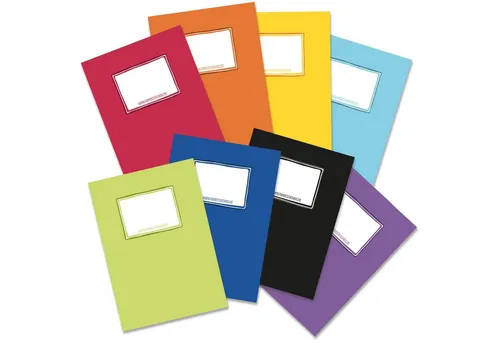 PAPIERDRACHEN Schulheft Papierheftumschläge DIN A5 - in tollen Designs - Schulanfang, aus stabilem 250g Papier