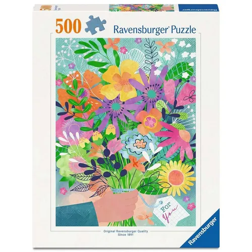 Ravensburger 01795 Blumen für dich Puzzle 500 Teile