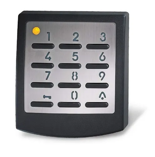 Tormatic Funktaster DIGICODE Pro - Metall 433 MHZ - Antriebe: Hochsicherer Funk-Codetaster mit Wechselcode, ideal für Garagen und Außenmontage, modern und wetterbeständig, inkl. hinterleuchtetem Tastenfeld für optimale Sichtbarkeit.