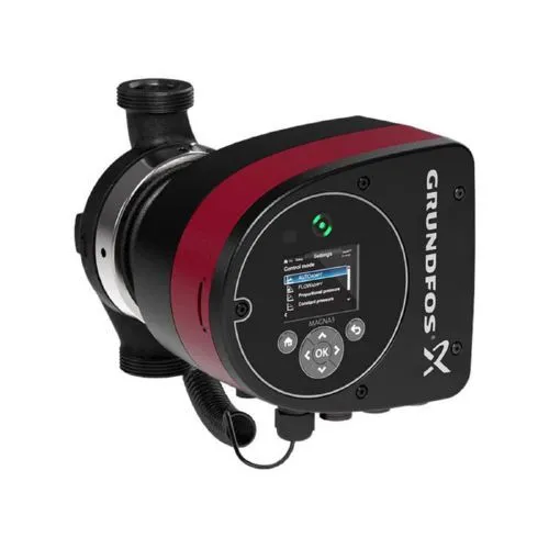 Grundfos Magna3 32-100 Heizungspumpe - Kreiselpumpe mit 180 mm Länge, energieeffizient und ideal für Heizungsanlagen. Hohe Leistung und zuverlässige Umwälzung für optimalen Komfort.