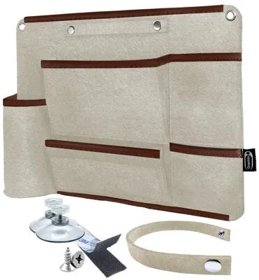 GranHin Wandnachtkästchen Organizer, Gr.L, beige