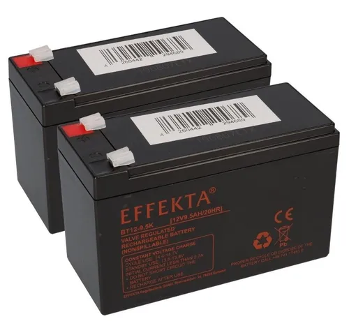 Akkuman.de 24V 2x 12V 9,5Ah E300 Scooter Elektroroller Blei Akku - E-Scooter Akku mit AGM-Technologie, langlebig und leistungsstark für zuverlässige Mobilität im Alltag.