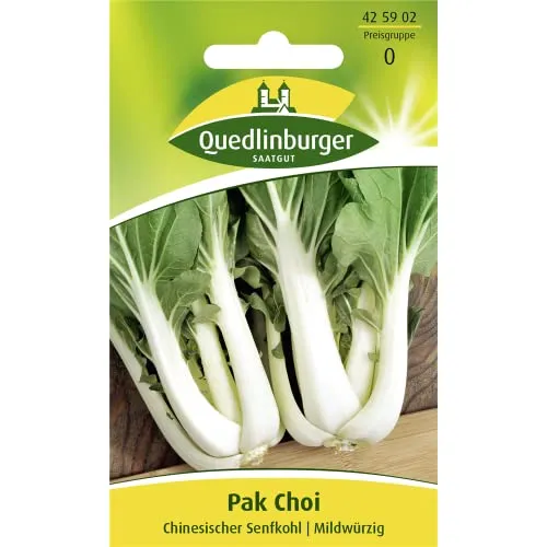 Pak Choi, Pok Choi, Japanischer Stengelkohl, Brassica camprestris, ca. 40 Samen