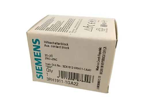 Produktbild Siemens SIRIUS 3RH1911-1GA22 Hilfsschalterblock