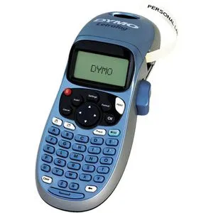 DYMO LetraTag LT-100H - Tragbares Etikettiergerät mit ABC Tastatur, ideal für Büro und Zuhause, großes Grafikdisplay und vielseitige Beschriftungsmöglichkeiten
