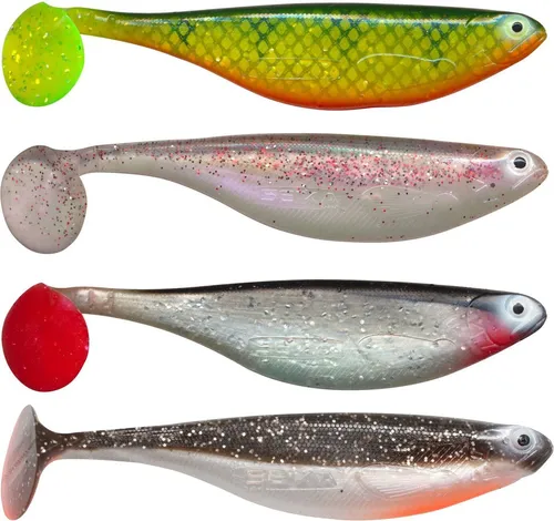 FTM Seika Pro Trouble Shad - Gummifisch, Länge:12cm, Farbe:Brown Shiner