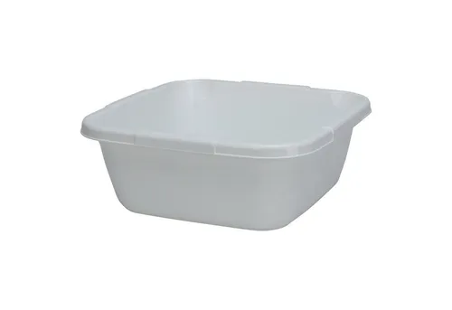 HAC24 Schüssel Spülschüssel Waschschüssel Spüle Camping Abwaschschüssel, robust, Eckig 6 Liter 29 x 29 x 12 cm