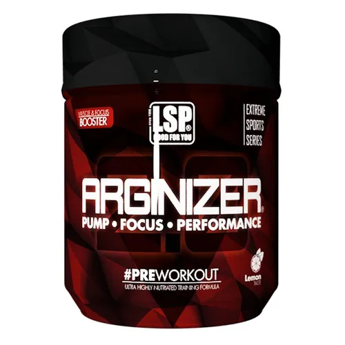 Arginizer 2.0 (600g) - Pre Workout Booster für Energie und Leistung - Leckeres Pulver für den Energieboost vor dem Training. Ideal für Sportler, die ihre Leistung steigern möchten. Glutenfrei und mit geprüfter Qualität!