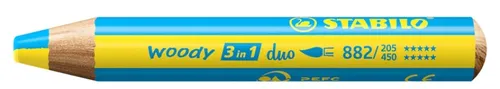 STABILO Multitalentstift woody 3 in 1 duo, pink/erika von STABILO