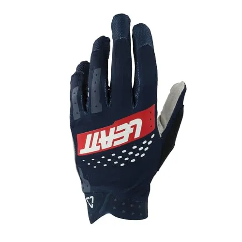 Leatt 6021080280 Handschuhe MTB 2.0 X-Flow, Onyx - Perfekte Belüftung für Mountainbiker - Handschuhe mit verstärktem kleinen Finger und Knöchel, Nanogrip-Handfläche und X-Flow-Mesh für maximale Belüftung und Komfort beim Mountainbiken.