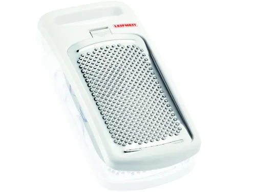 Leifheit Muskatreibe LEIFHEIT Edelstahl Kunststoff Muskatreibe Nussreibe Reibe Muskat fein