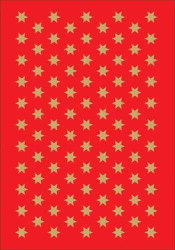HERMA 4052 Aufkleber Sterne Gold mini - 285 Stück, 6 mm, festliche Weihnachtssticker für kreative DIY-Dekorationen und Geschenke