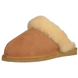 Shepherd of Sweden - Jessica Lammfell-Hausschuhe - Damen Pantoffeln - Größe 39 - Hausschuhe aus 100% echtem Lammfell, weich und warm, perfekt für gemütliche Abende zu Hause. Skandinavisches Design und handwerkliche Qualität sorgen für höchsten Komfort.