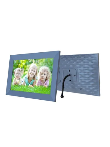 FRAMEO PFF-1026GR - Grey Digitaler Bilderrahmen - 10,1-Zoll Digital-Wi-Fi-Fotoframe mit HD-IPS-Touchscreen für einfaches Teilen von Bildern und Videos mit Freunden und Familie – perfekt für persönliche Erinnerungen.