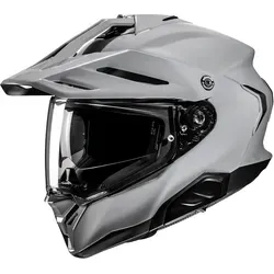 HJC RPHA60 M Motorrad Helm - Grau mit Sonnenblende - Offroad-Helm für Unisex Erwachsene, leicht und mit optimaler Belüftung. Inklusive Pinlock und kratzfestem Visier. Ideal für alle Jahreszeiten und Straßen zugelassen.