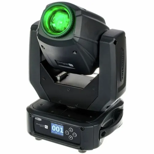 Showtec Phantom 65 Movinghead - Kompakter 65W LED Movinghead mit 7 rotierenden Gobos, 8 Farben und manuellem Fokus für beeindruckende Lichtdesigns – ideal für Veranstaltungen und Bühnen.