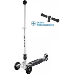 Micro Kickboard Original 2.0 - Das ultimative Asphalt-Surfboard - Roller / Kickboards mit Gewichtslenkung für ein unverwechselbares Surf-Gefühl. Klappbarer T-Bar-Lenker oder Joystick für individuelles Fahrvergnügen. Belastbarkeit bis 100 kg.